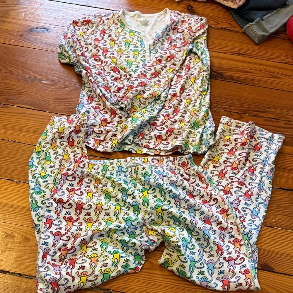 Roller rabbit Disco Monkey long set xs